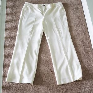 NY&Co Cream Dress Pants sz 16